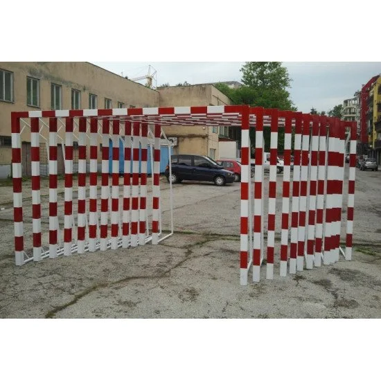 Врата за хандбал / футбол ЯКО - 3х2 м, 80х80 мм, Стомана