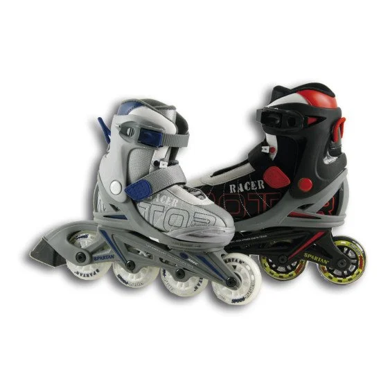 Ролери SPARTAN Soft Racer, Сив