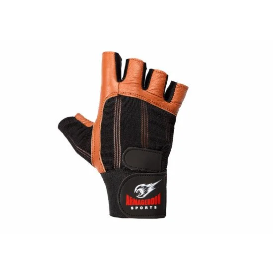 Фитнес ръкавици с накитници ARMAGEDDON SPORTS, Brown 