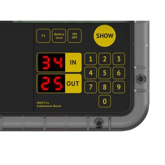 Електронен борд за смени FAVERO INOUT-1s / 2s