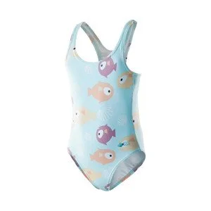 Детски бански костюм AQUAWAVE Sea girl, Син Детски бански костюм AQUAWAVE Sea girl, Син