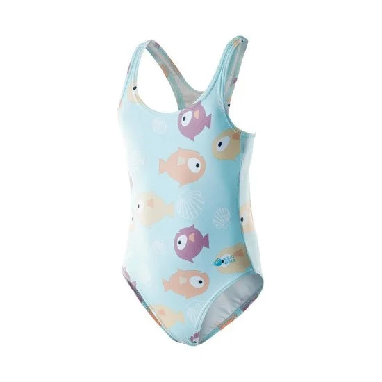 Детски бански костюм AQUAWAVE Sea girl, Син Детски бански костюм AQUAWAVE Sea girl, Син