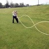 Бойно въже inSPORTline WaveRope 5 см x 15 м