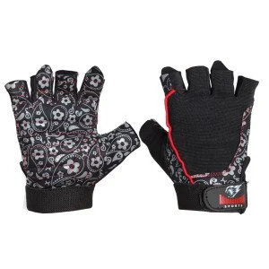 Дамски фитнес ръкавици ARMAGEDDON SPORTS Flower Black