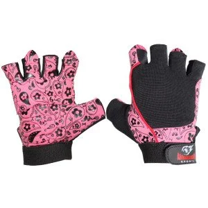Дамски фитнес ръкавици ARMAGEDDON SPORTS Flower Pink