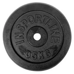 Чугунен диск inSPORTline Castblack 0.5 кг