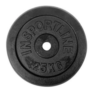 Чугунен диск inSPORTline Castblack 1.25 кг Чугунен диск inSPORTline Castblack 1.25 кг