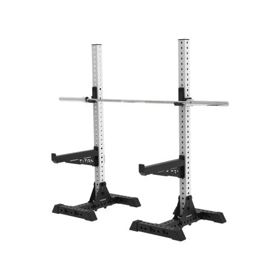 Регулируема стойка за клек Про TITAN Fitness