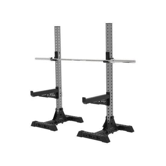 Регулируема стойка за клек Про TITAN Fitness