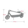 Електрически скутер W-TEC Lambreto Max III 700 W 10