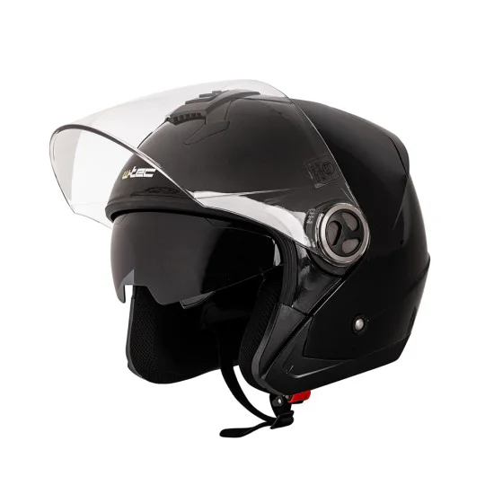 Мото каска W-TEC YM-623-Черен-Мат