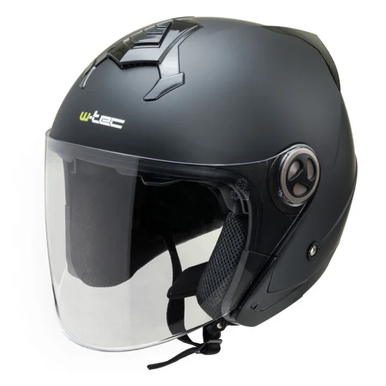 Мото каска W-TEC YM-623-Черен-Мат