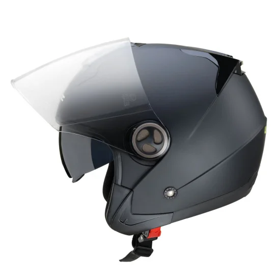 Мото каска W-TEC YM-623-Черен-Мат