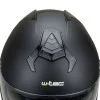 Мото каска W-TEC YM-623-Черен-Мат