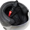 Мото каска W-TEC YM-623-Черен-Мат