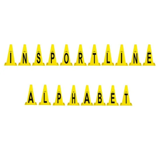 Пластмасови конуси inSPORTline Alphabet 23 см