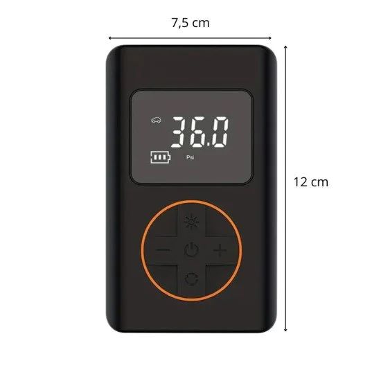 Акумулаторна помпа inSPORTline Gaberila с Power Bank и LED светлина