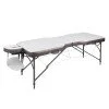 Алуминиева масажна маса inSPORTline Kiyora 186 × 70 × 62.5–85.5 см - Бял-Сив