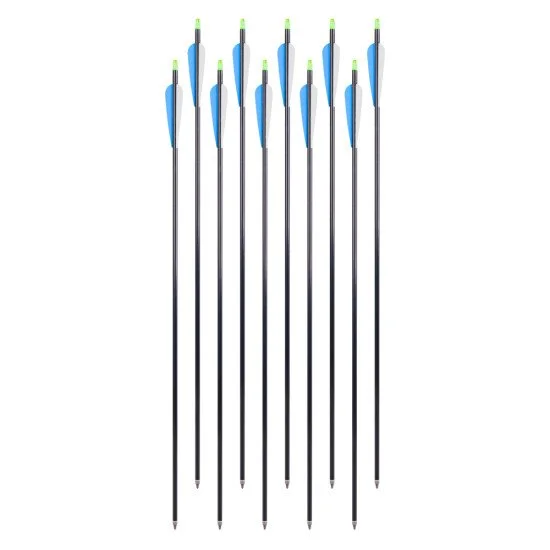 Стрели за лък inSPORTline Aluson 30'' - 10 броя Стрели за лък inSPORTline Aluson 30'' - 10 броя