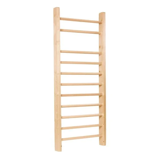 Букова шведска стена с аксесоари YAKO Standard 250x80 см