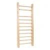 Букова шведска стена с аксесоари YAKO Standard 250x90 см