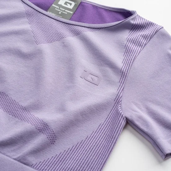 Дамска спортна тениска IQ Ingel Top Wmns - Светлолилав Дамска спортна тениска IQ Ingel Top Wmns - Светлолилав