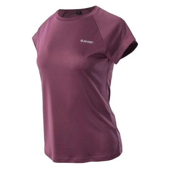 Дамска тениска HI-TEC Lady Alna - амарант Дамска тениска HI-TEC Lady Alna - амарант