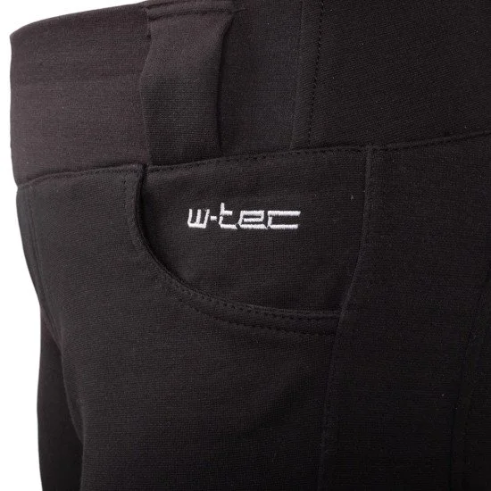Дамски мото панталони с удължени крачоли W-TEC Lukrecia - Черен Дамски мото панталони с удължени крачоли W-TEC Lukrecia - Черен