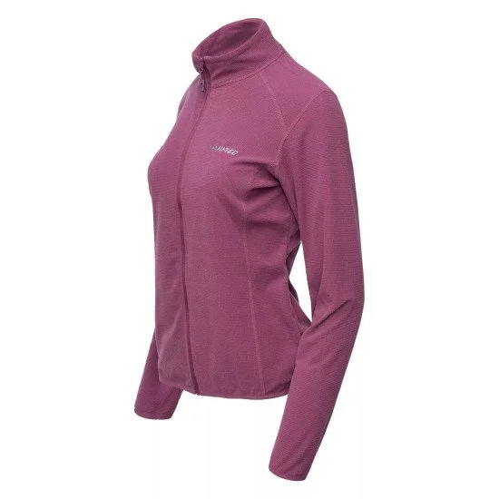 Дамски полар HI-TEC Lady Damis II Full Zip - Амарант