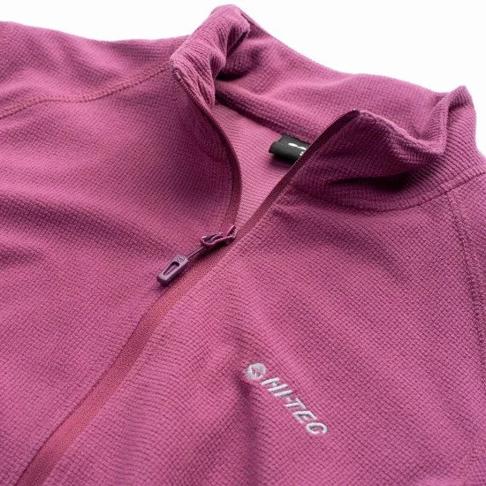 Дамски полар HI-TEC Lady Damis II Full Zip - Амарант