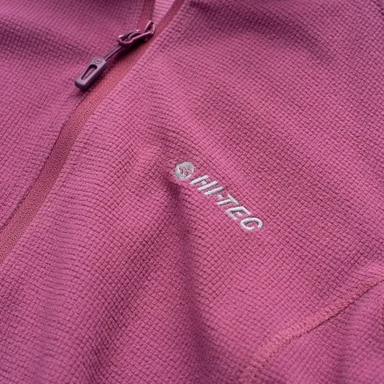 Дамски полар HI-TEC Lady Damis II Full Zip - Амарант