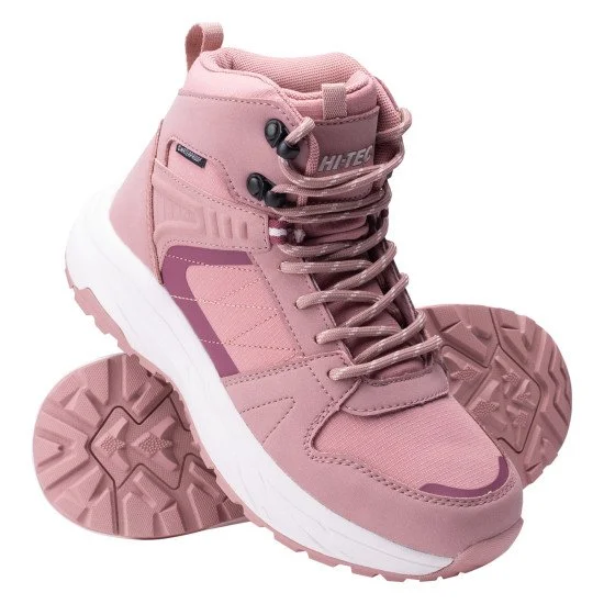 Дамски туристически обувки HI-TEC Rozes MID WP Wo s - Розов