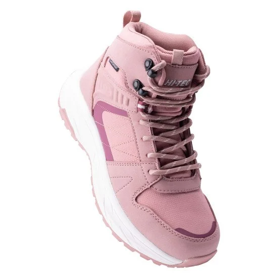 Дамски туристически обувки HI-TEC Rozes MID WP Wo s - Розов