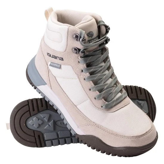 Дамски туристически обувки IGUANA Wezen MID W WP R - Бежов