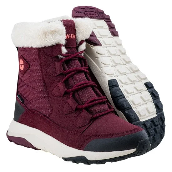 Дамски зимни боти HI-TEC Mestia MID WP Wo S dark rose watermelon
