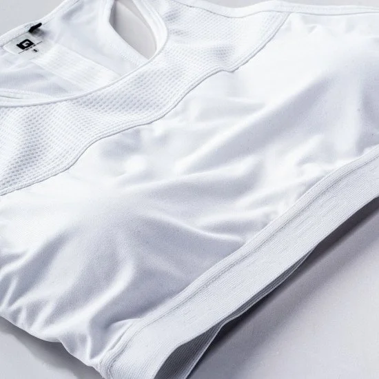 Дамско спортно бюстие IQ Hiama II WMNS, Бял Дамско спортно бюстие IQ Hiama II WMNS, Бял