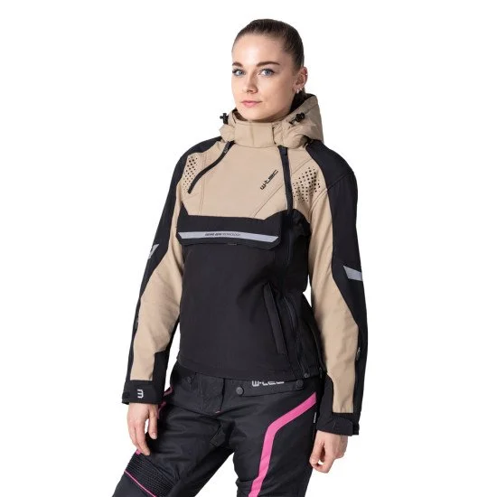 Дамско Softshell мото яке W-TEC Annorack Lady - Черен-Бежов Дамско Softshell мото яке W-TEC Annorack Lady - Черен-Бежов