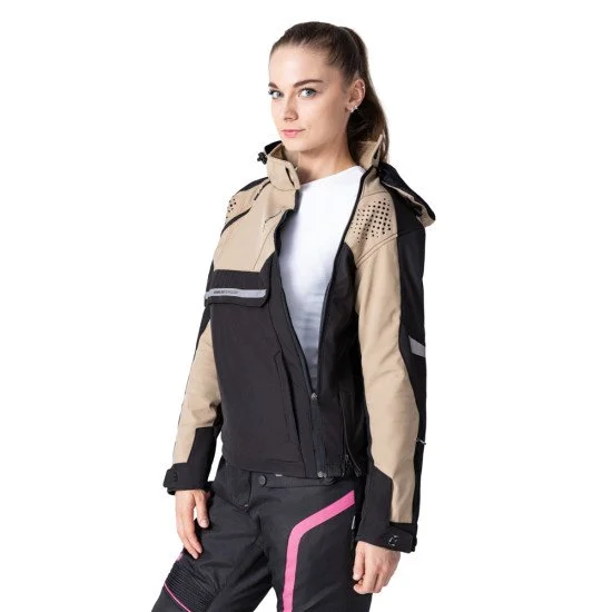 Дамско Softshell мото яке W-TEC Annorack Lady - Черен-Бежов Дамско Softshell мото яке W-TEC Annorack Lady - Черен-Бежов
