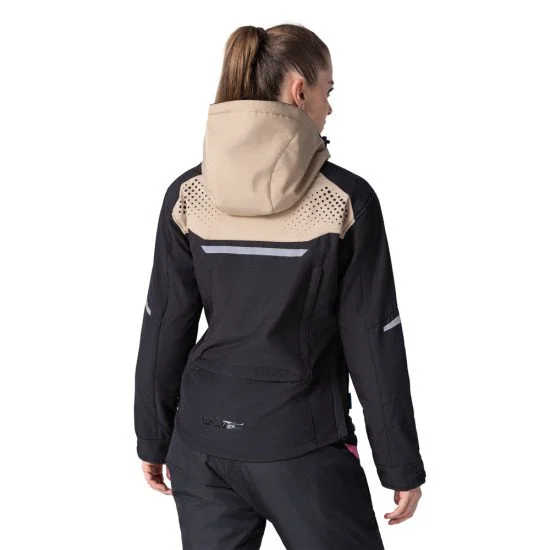 Дамско Softshell мото яке W-TEC Annorack Lady - Черен-Бежов Дамско Softshell мото яке W-TEC Annorack Lady - Черен-Бежов