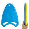 Дъска за плуване MAXIMA, 44x32x3.5 см, Жълт / Син Дъска за плуване MAXIMA, 44x32x3.5 см, Жълт / Син