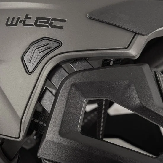 Детска каска за спускане W-TEC W-TEC Estreito - Черен мат