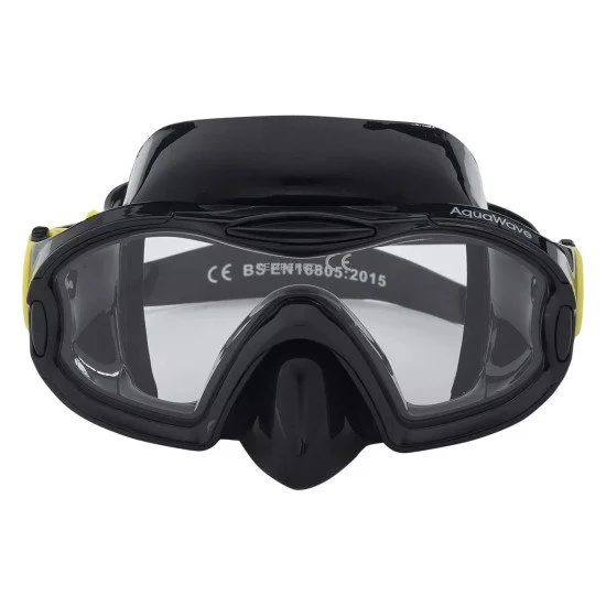 Детска плувна маска AQUAWAVE Naale JR Mask - Черен Детска плувна маска AQUAWAVE Naale JR Mask - Черен