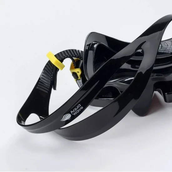 Детска плувна маска AQUAWAVE Naale JR Mask - Черен Детска плувна маска AQUAWAVE Naale JR Mask - Черен