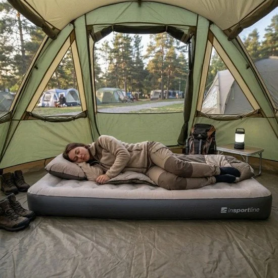Надуваем дюшек единичен inSPORTline Valkon 197x90x22 см