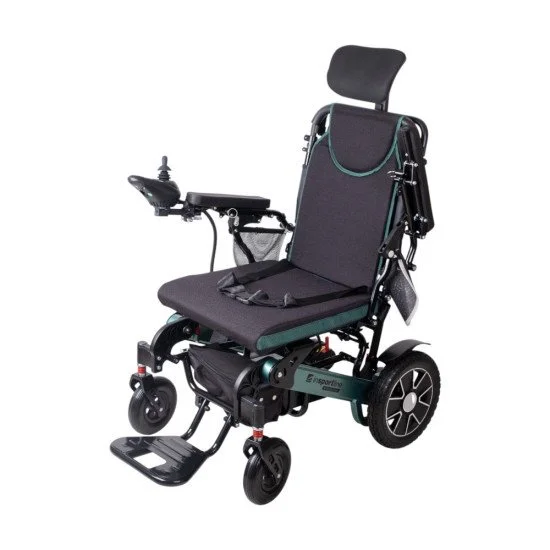 Електрическа инвалидна количка inSPORTline Hawkie Evo II с регулируема облегалка 700W﻿