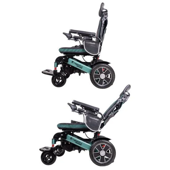 Електрическа инвалидна количка inSPORTline Hawkie Evo II с регулируема облегалка 700W﻿