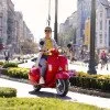 Електрически скутер MOTORETTA D1 PLUS 2000 W - Червен Електрически скутер MOTORETTA D1 PLUS 2000 W - Червен
