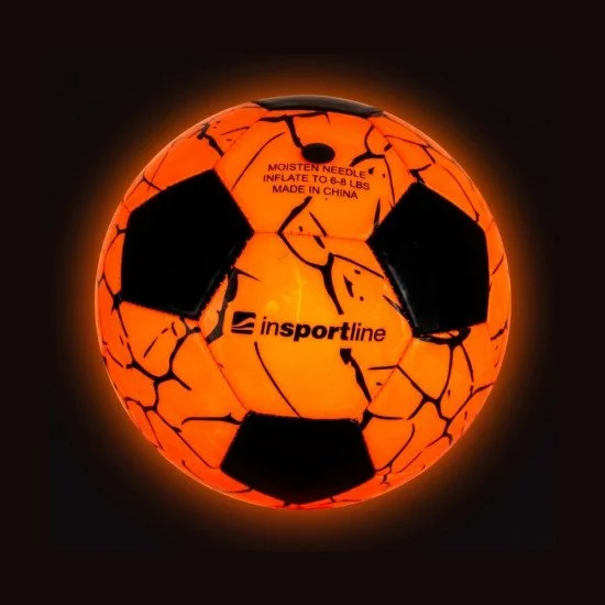 Светеща футболна топка inSPORTline Lumikick - размер 5