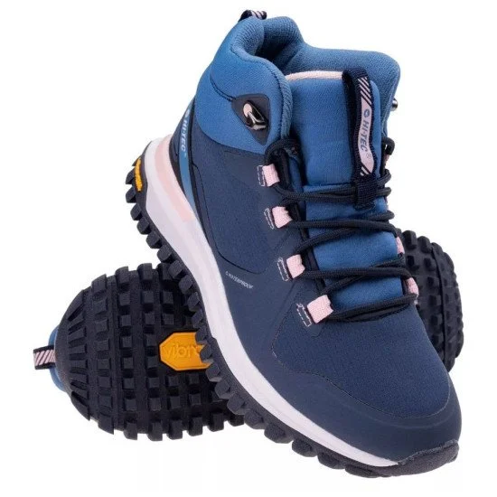 Дамски туристически обувки HI-TEC Harrow MID WP V Navy