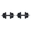 Комлект дъмбели с цимент inSPORTline DBS2181